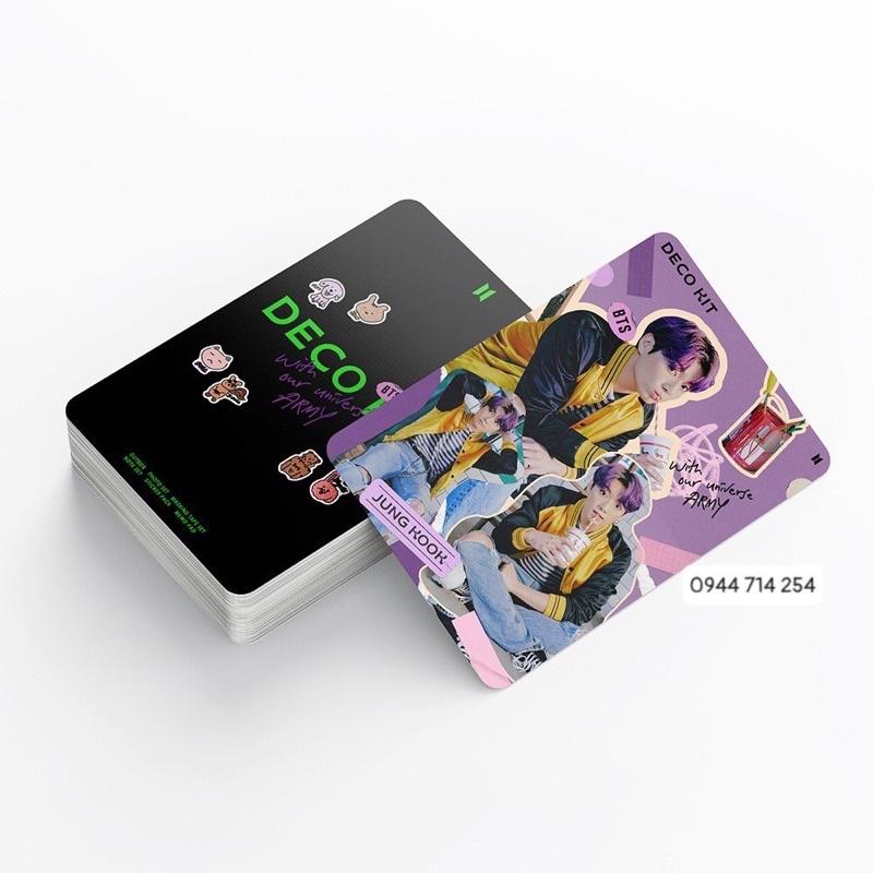 Bộ 55 ảnh BTS Lomo BTS Deco Kit 2022 (Đủ thành viên)