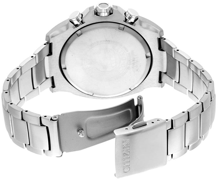 Đồng Hồ Nam Citizen Dây Titanium CA0551-50A - Mặt Trắng (Sapphire)