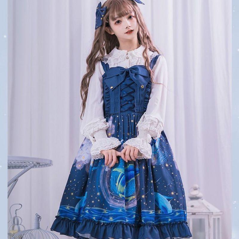 Đầm lolita Tinh vân siêu đẹp