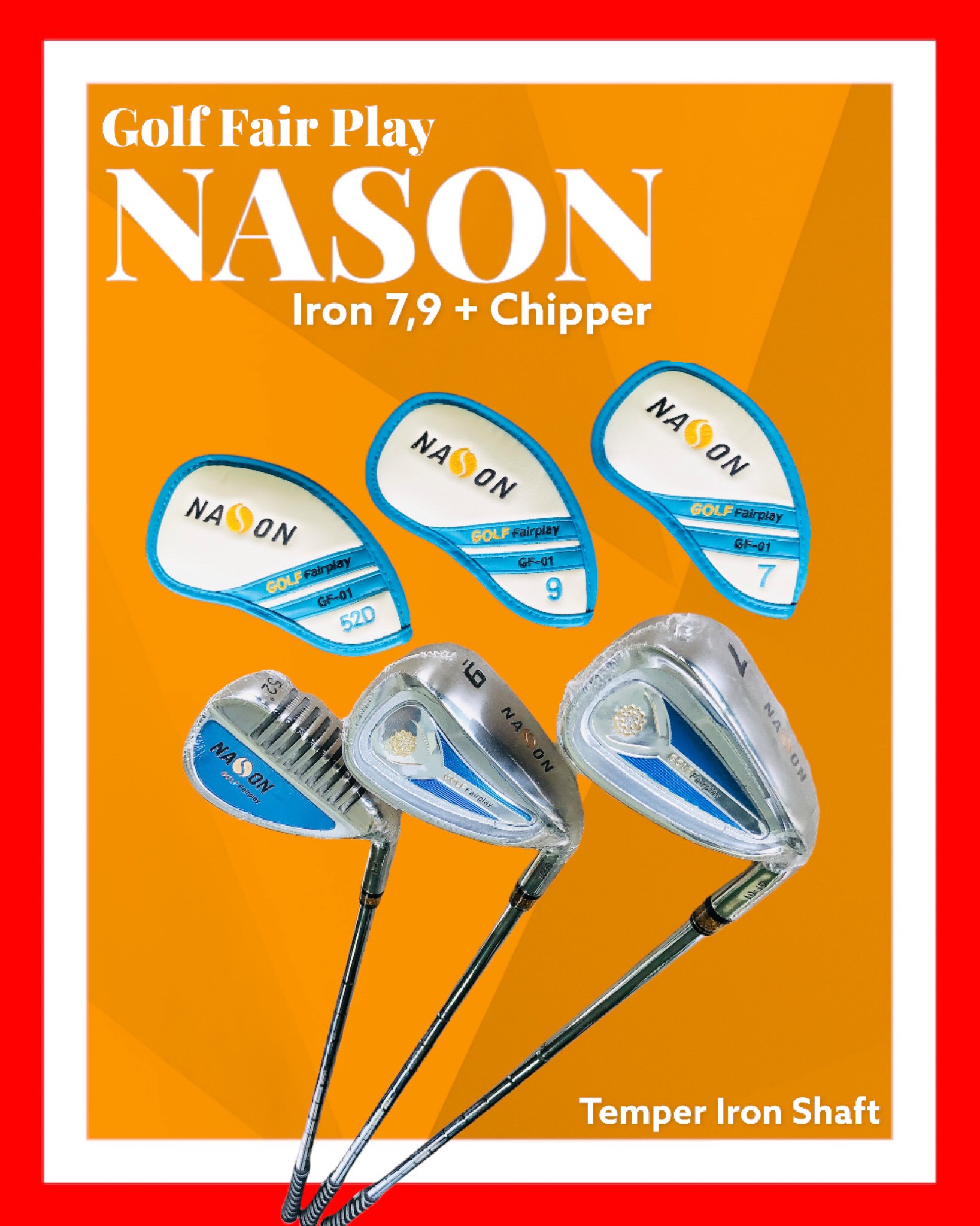 BỘ GẬY GOLF NAM (6 GẬY) FAIRPLAY GF-01 | NASON