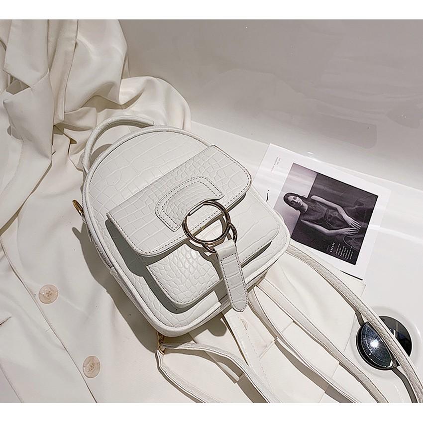 BALO MINI THỜI TRANG DA CÁ SẤU TNX 94