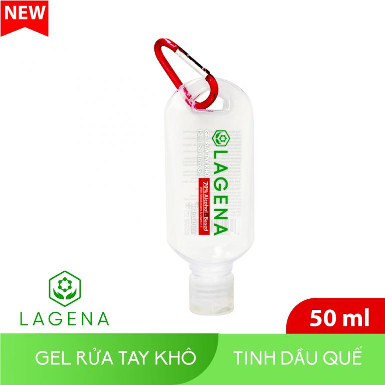 Gel Rửa Tay Khô Lagena 50ml - móc khóa tiện lợi