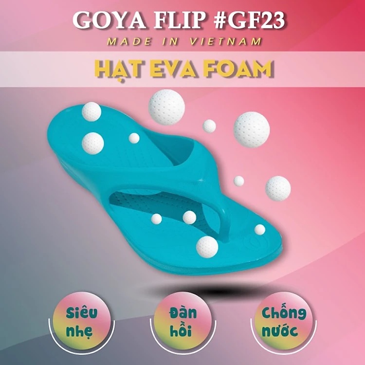 [HOT] Dép Thể thao chạy bộ Goya Flip GF23 - Màu Xanh