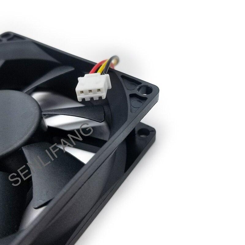 Quạt Tản Nhiệt Làm Mát Me80251Vx-Q060-F99 Dc 12v 1.9w 8025 80x80 X 25mm 3-line 8cm