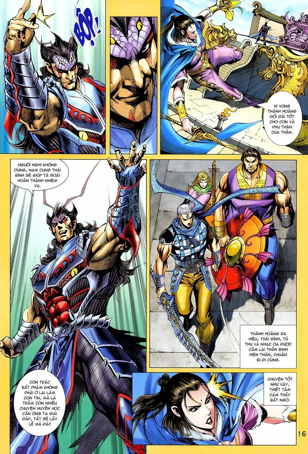 thần binh vấn thiên chapter 19 15