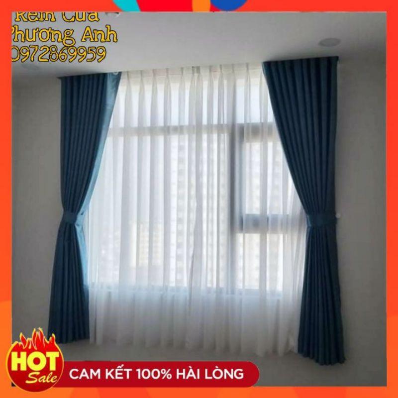 Rèm Cửa Sổ Phòng Ngủ - Khả Năng Chống Nắng Tốt - Vải Trang Trí Decor Phòng