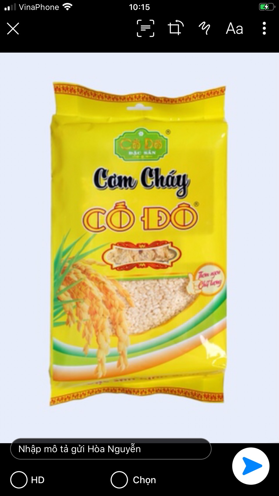 Cơm cháy siêu ruôc 180g