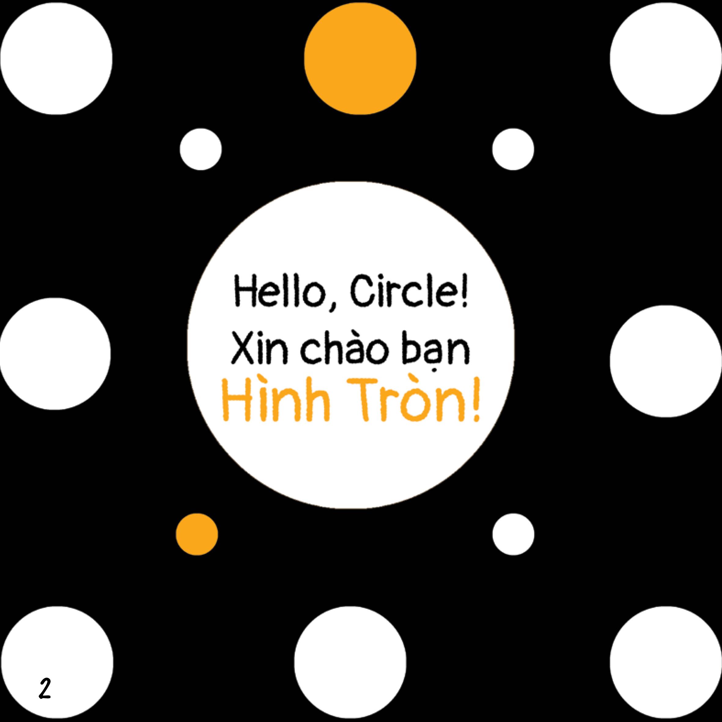 Ehon Kích Thích Thị Giác - Xin Chào Các Bạn Hình Khối! (Từ 0 - 3 Tuổi) (Song Ngữ Anh-Việt)