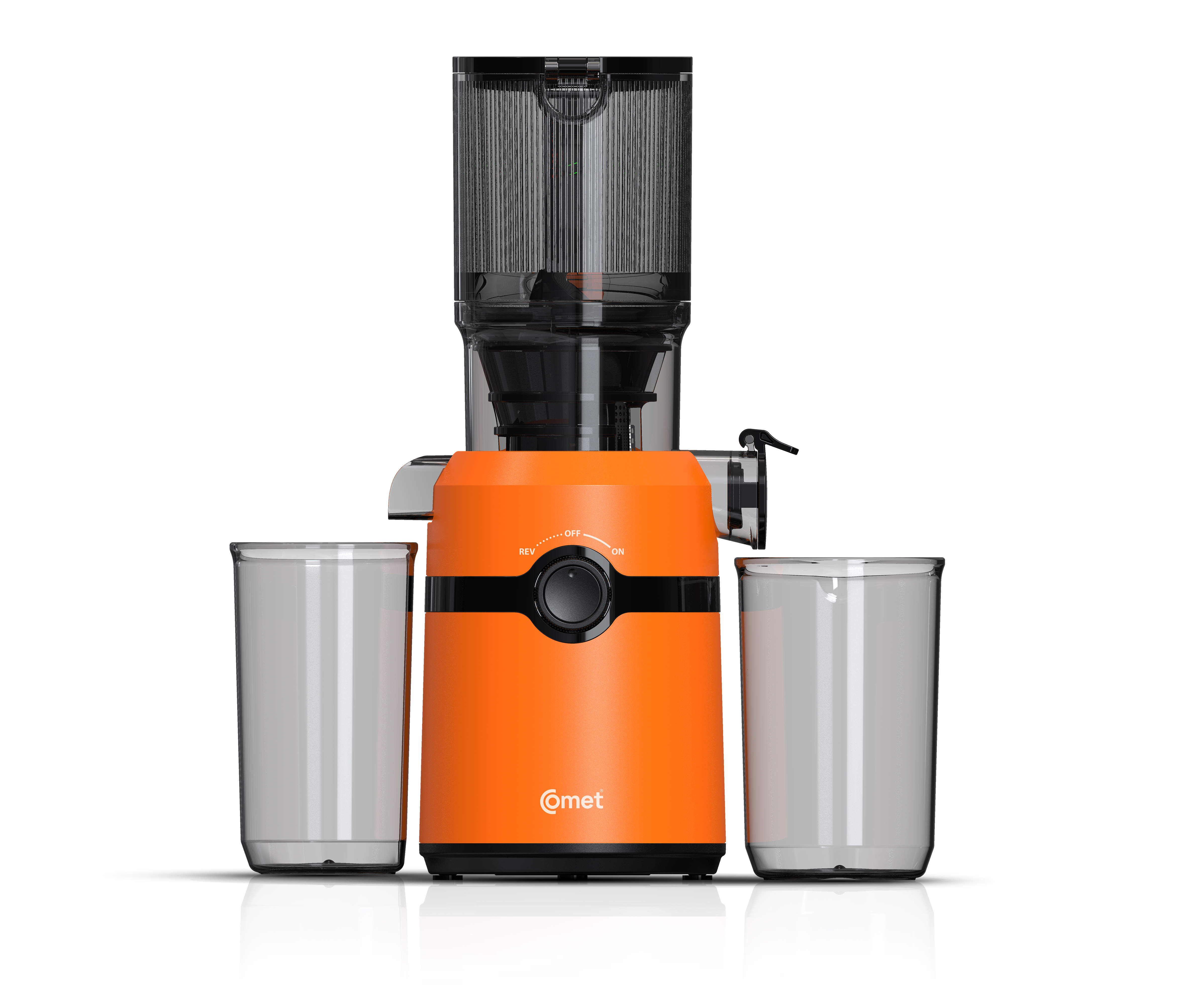 Máy ép chậm Comet CM9616 – Công suất 200W, dung tích 600ml, ép kiệt bã 98%, miệng ép lớn 108mm – Hàng chính hãng bảo hành 12 tháng
