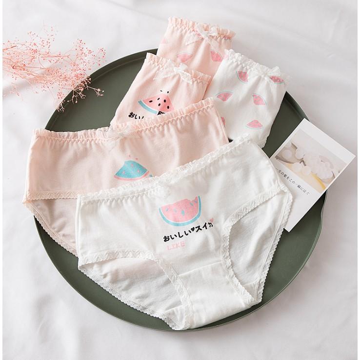 Quần Lót Nữ Cotton Nữ Sinh Thời Trang Nhật Bản Hàng Loại Đẹp.