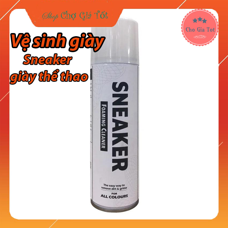 Chai xịt bọt làm sạch vệ sinh giày Sneaker 300ml