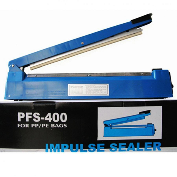 Máy hàn miệng túi dập tay size 40cm + thanh dây hàn nhiệt (PFS - 400)