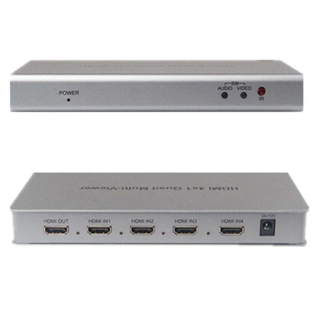 Screen Seamless Switch Splitter Cable 1080P Switcher HUB Adapter