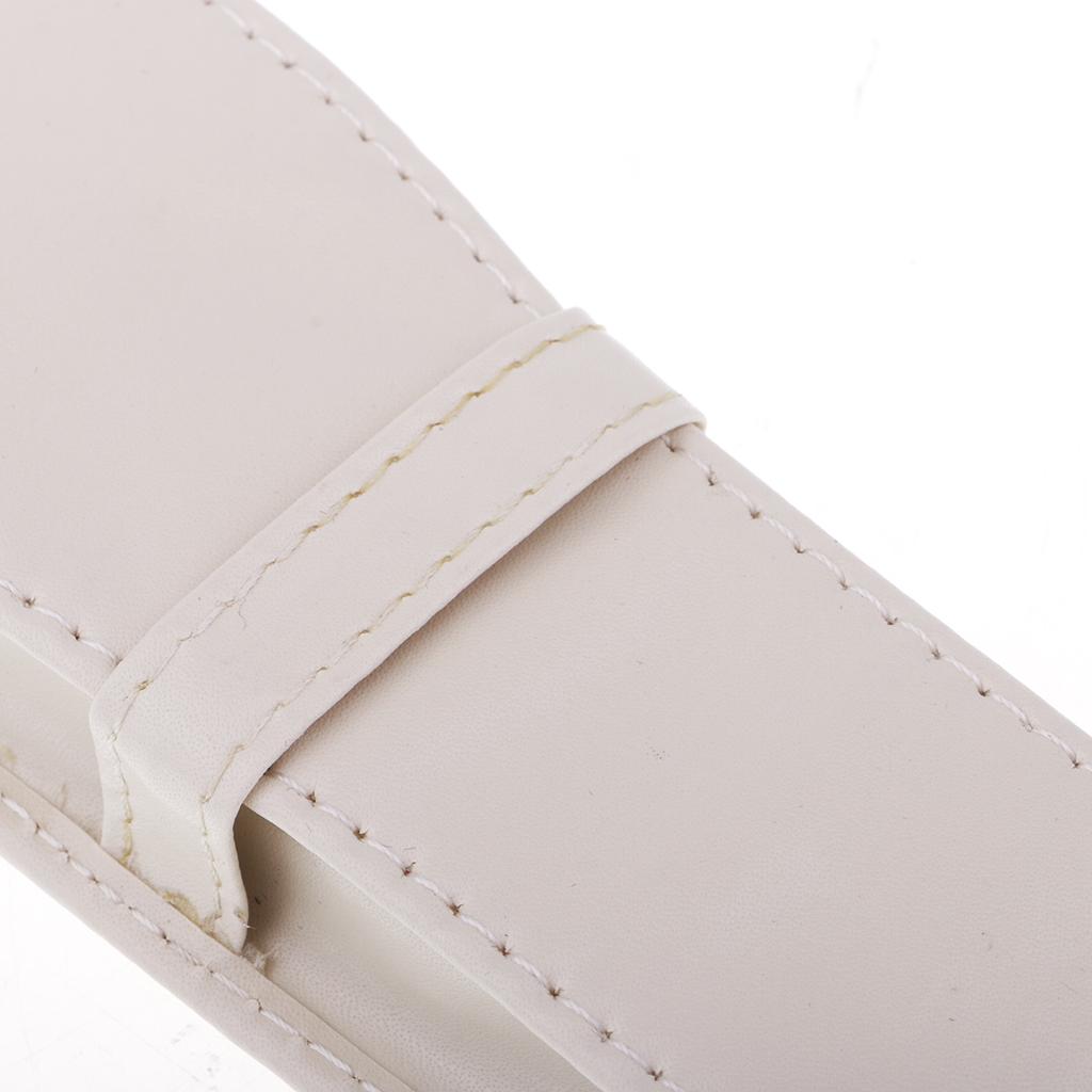 Pencil Case Leather Pouch Fountain Pen Holder for Pen Storage Pen Container Pen Pouch for 3 Pens