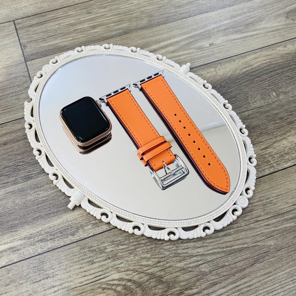 Bộ sưu tập dây da H cực đẹp dành cho apple watch series 1/2/3/4/5/6/se