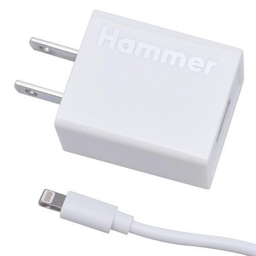 IP- Bộ Sạc iPhone hiệu Hammer 2.1A, Hàng Chính Hãng bảo hành 12 tháng