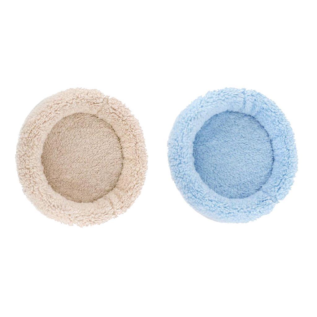 Set of Fleece Hamster Pad Mat Cushion for Guinea Pig Bunnies Small Animal
