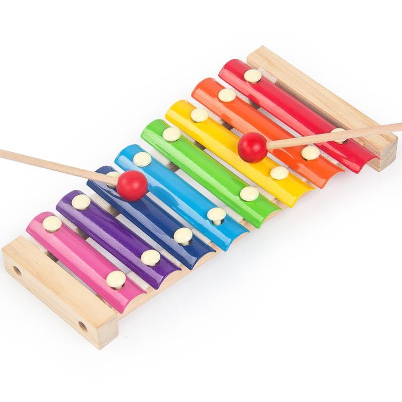 Nhạc cụ Đàn Gõ Xylophone 8 Thanh bằng gỗ cao cấp