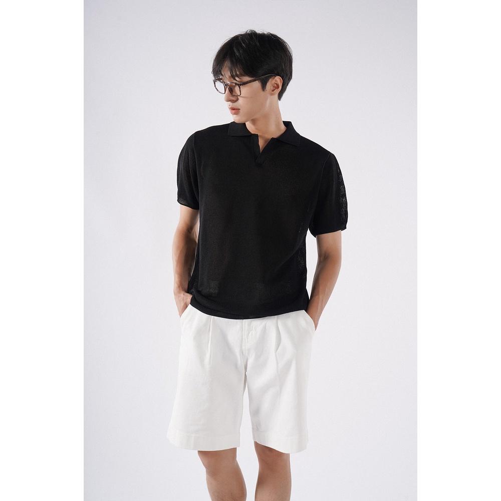 Áo Polo Dệt Kim Tay Ngắn.SLIM FIT - Routine 10F21POL037