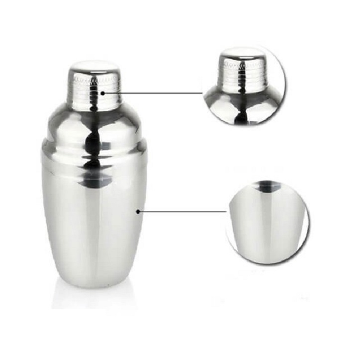 Bình Lắc Inox Pha Chế Trà Sữa Và Cocktail Nhiều Loại Dung Tích Cao Cấp