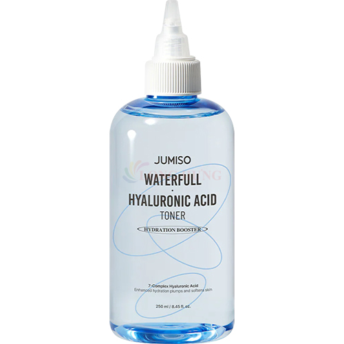 Nước hoa hồng cấp ẩm Jumiso Waterfull Hyaluronic Acid Toner (250ml) - Hàng chính hãng