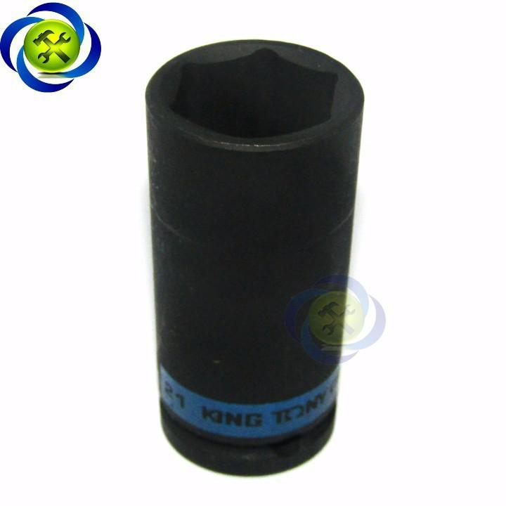 Tuýp 21mm đen dài 80mm Kingtony 443521M loại 1/2 6 cạnh
