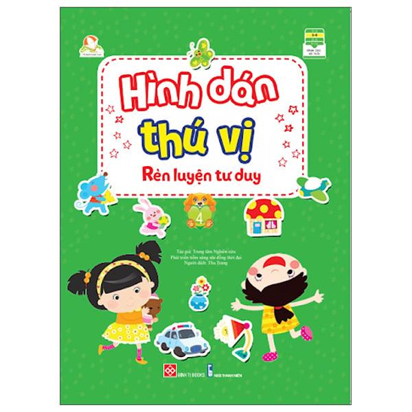 Hình Dán Thú Vị, Rèn Luyện Tư Duy - Tập 4