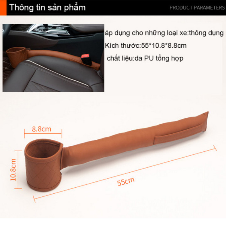 Hộp đựng ghế tài ô tô da cao cấp - Home and Garden