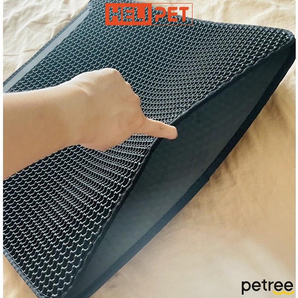 Thảm Lót Chống Văng Cát Cho Máy Vệ Sinh Tự Động Cho Mèo, Máy Dọn Phân Cho Mèo Petree Minion, Petkit- HeLiPet