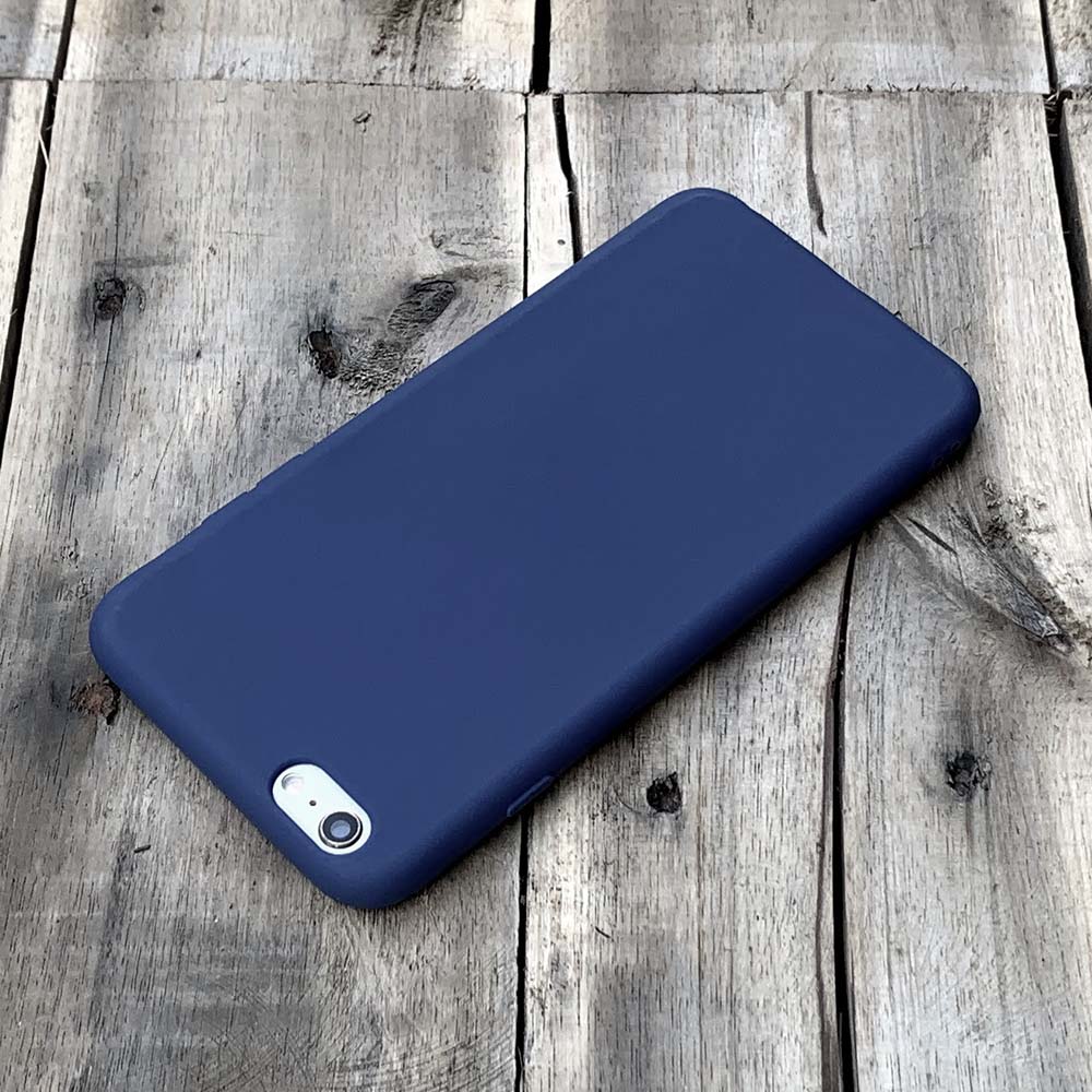 Ốp dẻo mỏng dành cho iPhone 6 Plus / iPhone 6s Plus - Màu Xanh dương đậm