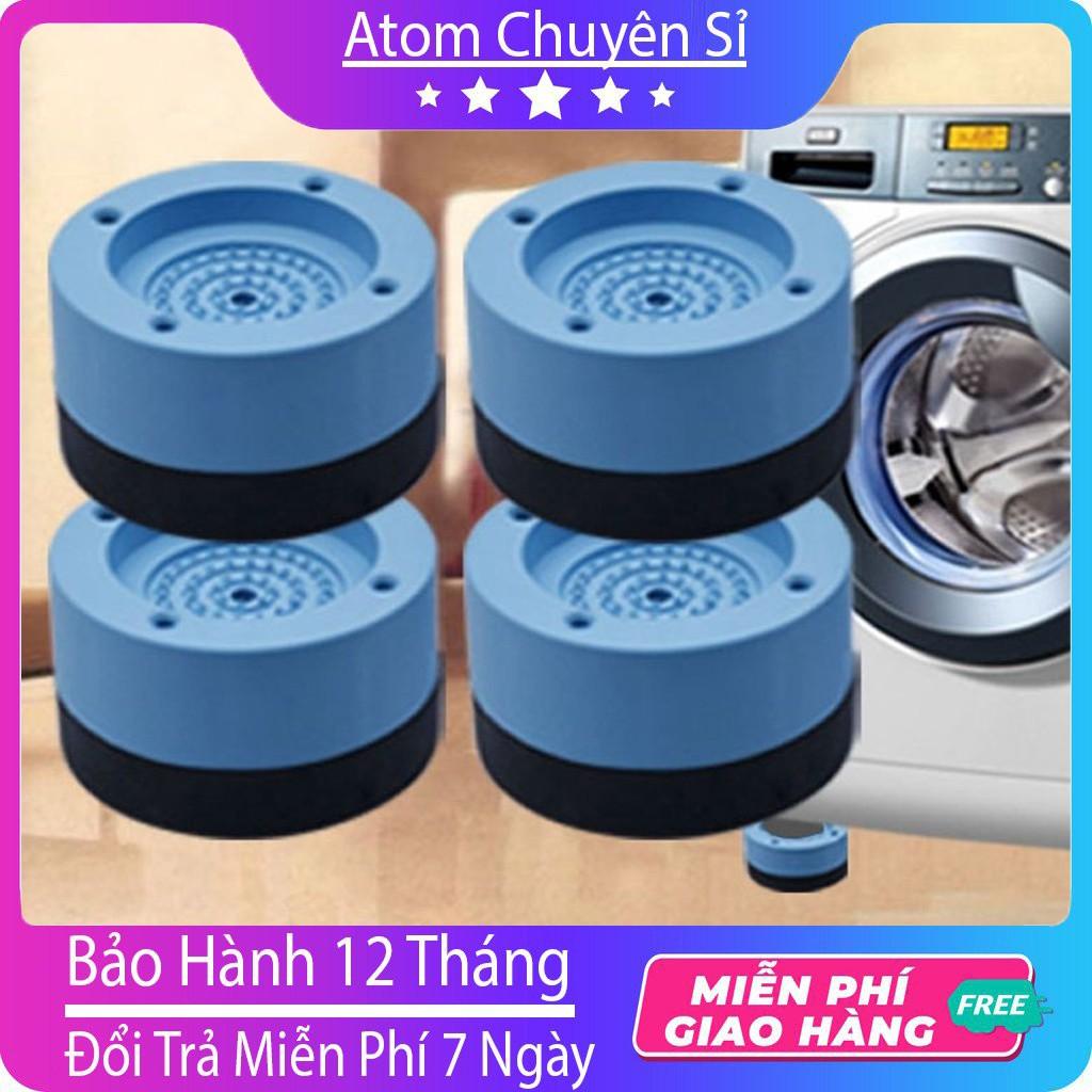 Chống Rung Máy Giặt, Bộ 4 Miếng Đệm Cao Su Chống Rung Lắc Cho Máy Giặt