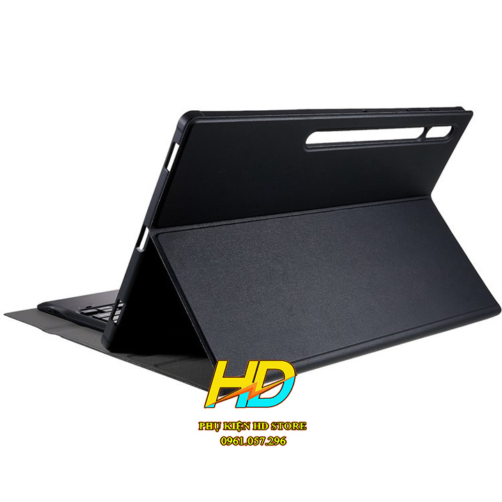 Bao Da Kèm Bàn Phím Dành Cho SamSung Galaxy Tab S8 Ultra 14.6 inch  SM-X900 X906 Smart Keyboard Kết Nối Blutooth tiện lợi - Hàng Nhập Khẩu