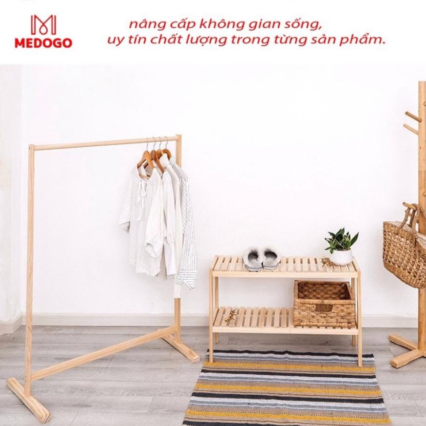 Giá gỗ treo quần áo, giá móc gỗ