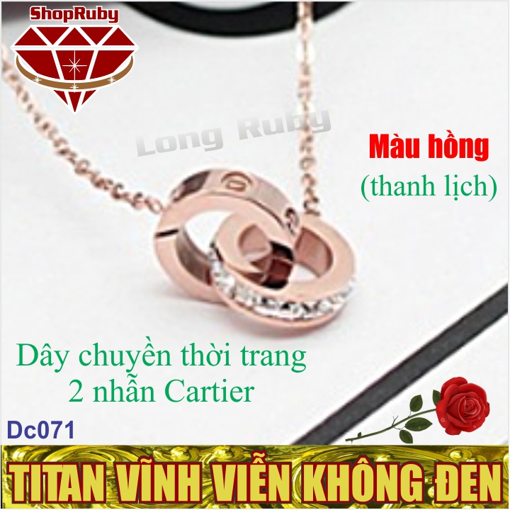 Dây Chuyền Nữ Titan | Dây Chuyền Thời Trang Cao Cấp - DC071V