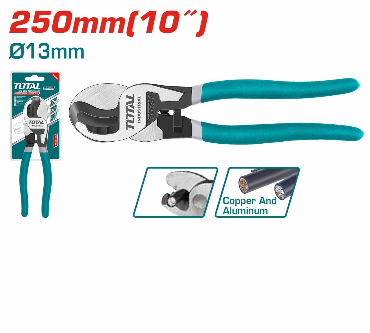 KÌM CẮT CÁP ĐIỆN ĐẦU LỚN 10&quot; TOTAL THT1151021   - HÀNG CHÍNH HÃNG