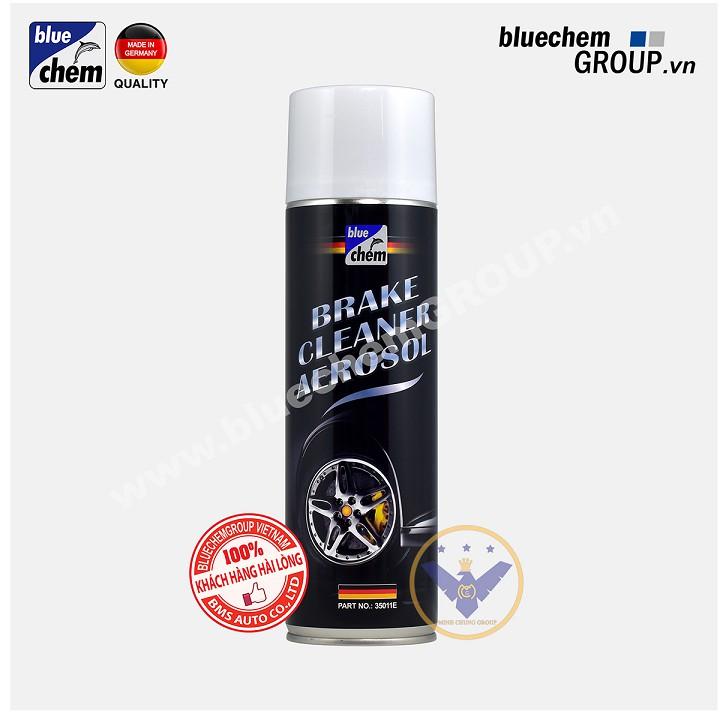 COMBO 2 Chai vệ sinh đĩa phanh, bố phanh, nhông sên Bluechem Brake Cleaner Aerosol 500ml