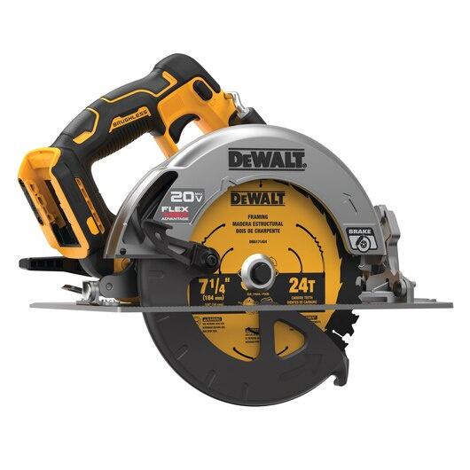 Thân Máy Cưa Đĩa 184mm Dùng Pin DEWALT FLEXVOLT 20/60V DCS573N-KR (CHƯA KÈM PIN, SẠC)- Chính Hãng - SKU DCS573 DCS573N