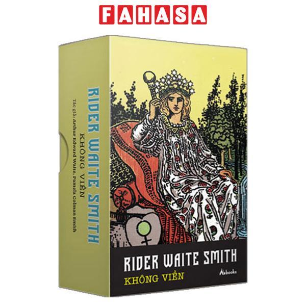 Sách - Boxset Bộ Bài Tarot Rider Waite Smith - Không Viền - Size Pocket