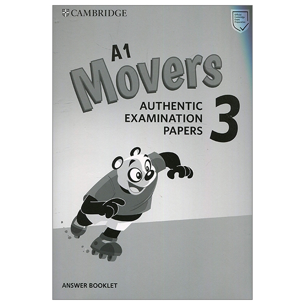 A1 Movers 3 Answer Booklet: Authentic Examination Papers