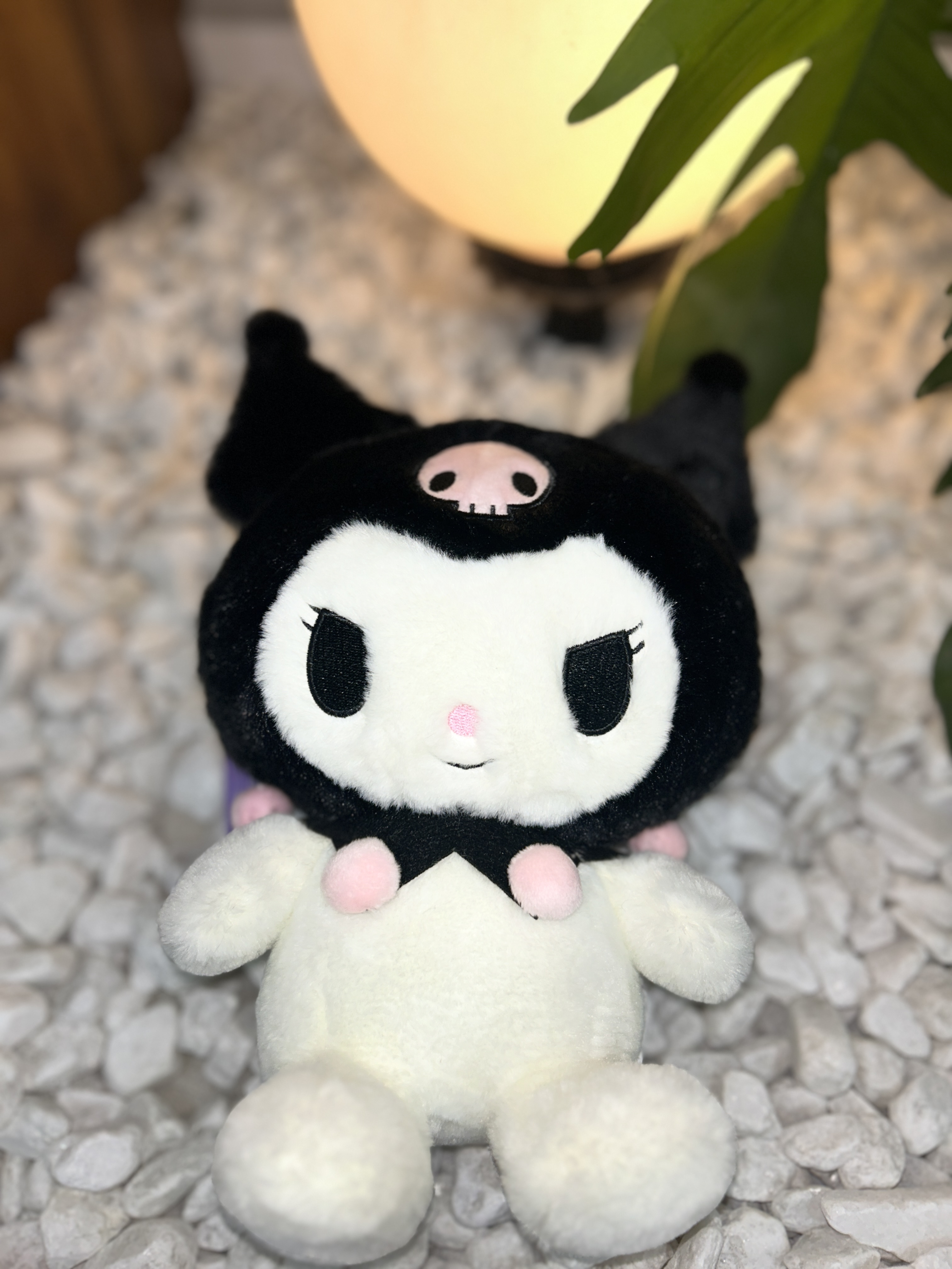 Gấu Bông Kuromi Size S Cho Bé Cao Cấp, Thú bông Kuromi cho bé, Gấu Bông Nhỏ, Gấu bông Cao Cấp Mềm Mịn Size 25x20cm, Quà tặng đáng yêu - Sản phẩm chính hãng, Phân phối bởi Teenbox.