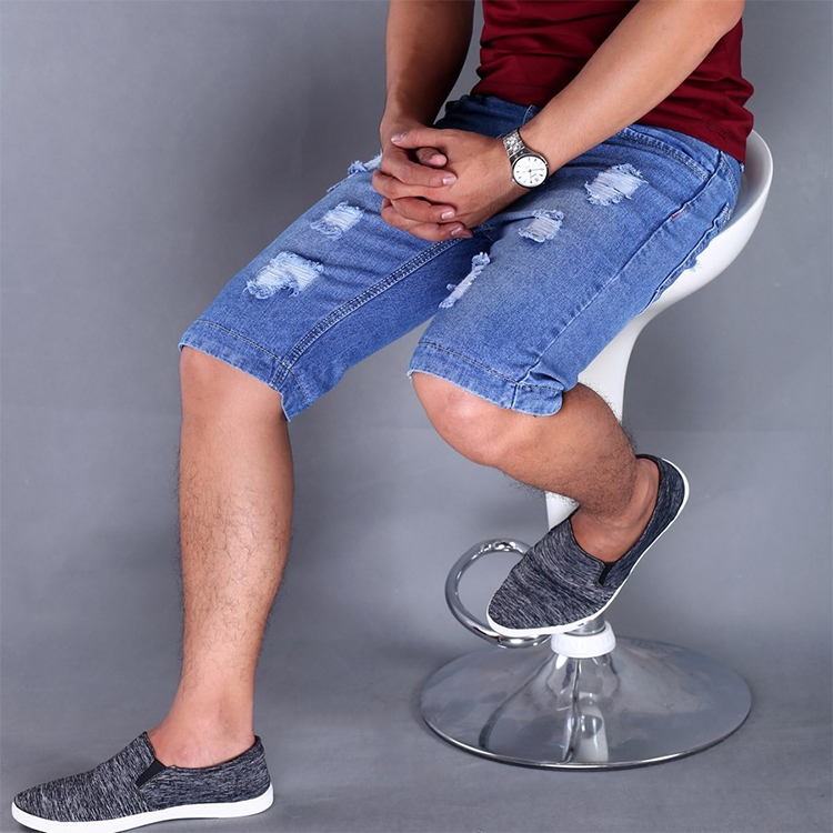 Quần Short Jean Nam qq33 Vải Jean Loại Tốt Muidoi