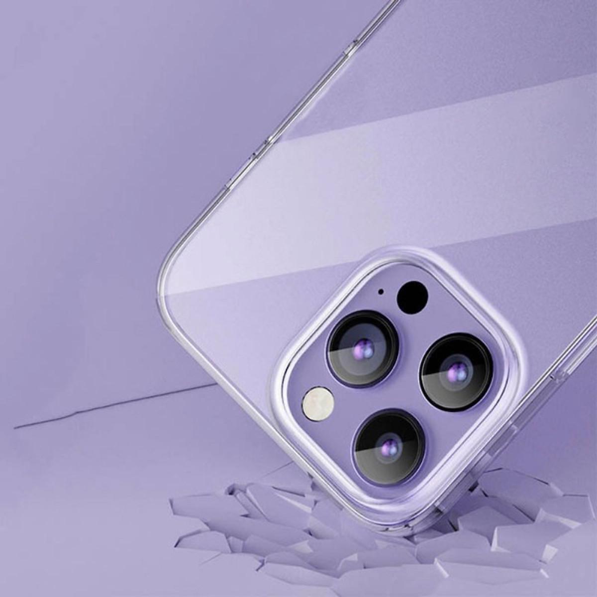 Ốp lưng siêu mỏng 0.3mm chống ố cho iPhone 15 Pro Max / 15 Pro / 15 Plus / 15 hiệu Memumi Crystal thiết kế ôm sát máy, chống sốc , chống trầy xước - Hàng nhập khẩu
