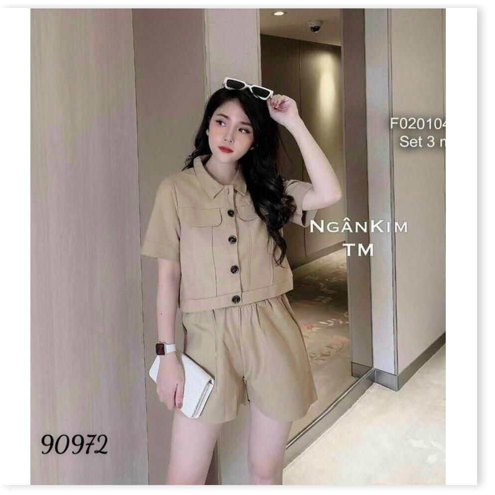 SET ĐỒ VUÔNG NGẮN XINH XẮN