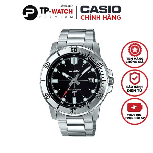 Đồng Hồ Nam Dây Thép Không Gỉ Casio MTP-VD01D-1EVUDF