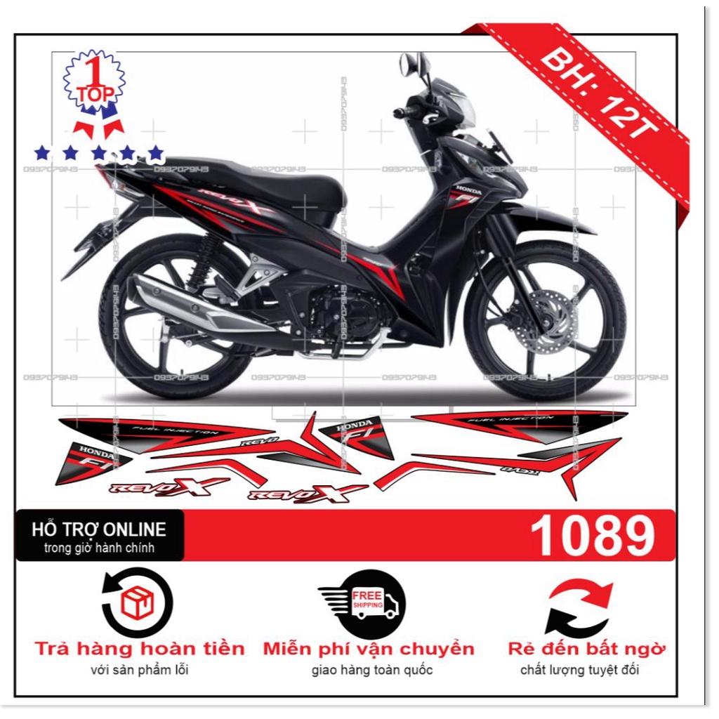 Tem rời wave RSX mẫu zin đỏ đen