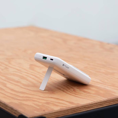 Pin Dự Phòng Mazer Infinite Boost Mag Stand Mini Qi Wireless MagAir12 10000mAh/15W Hàng Chính Hãng