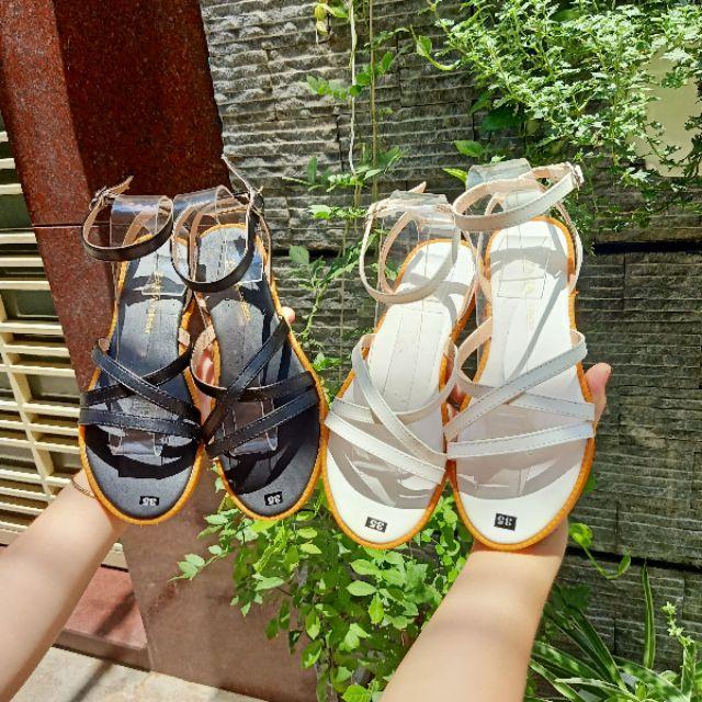 Giày sandal quai hậu đi học, đi biển mùa hè size 35,36,37,38,39