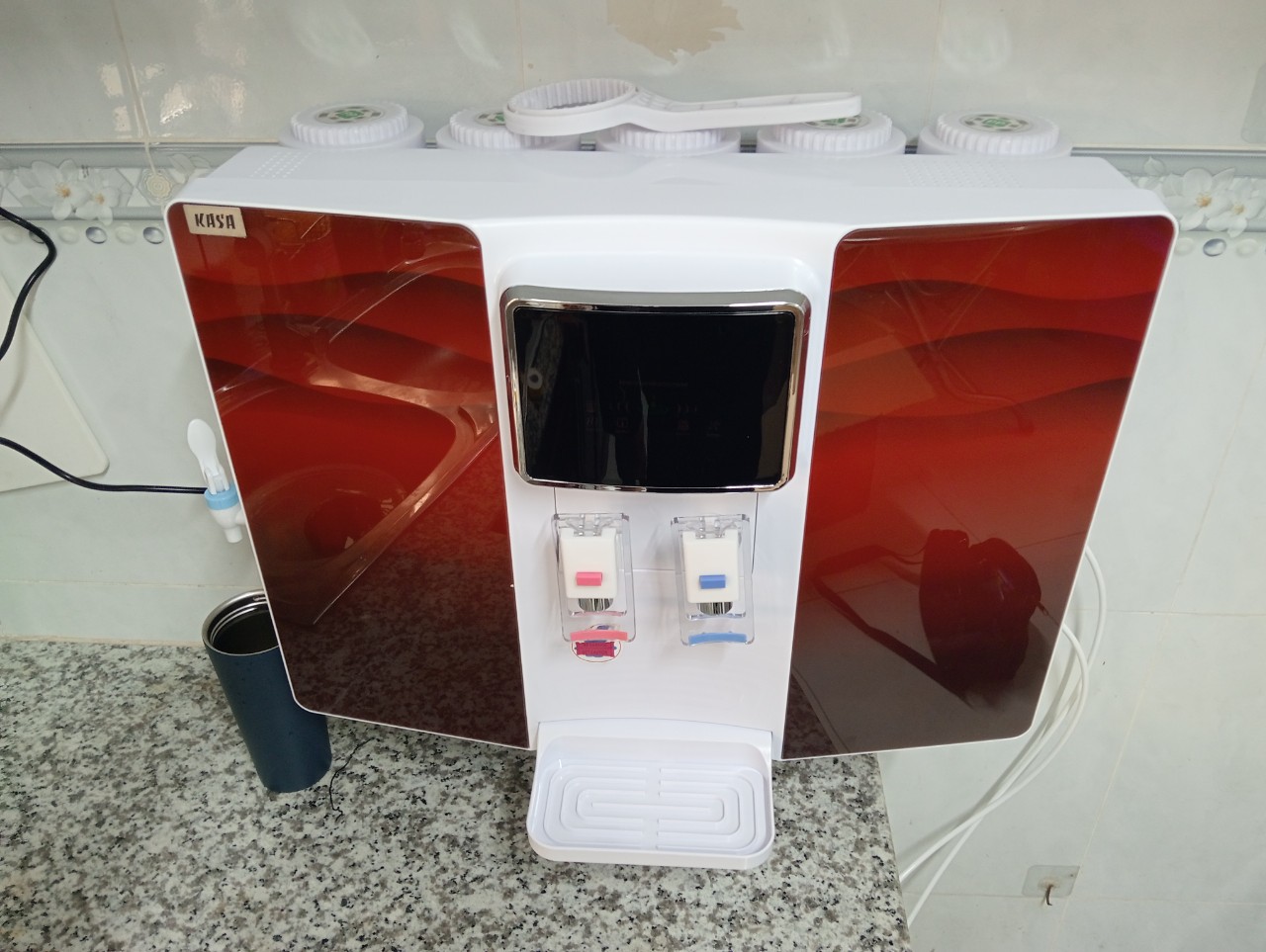 MÁY LỌC NƯỚC NÓNG LẠNH NGUỘI KASA 3 CHẾ ĐỘ- ĐỂ BÀN/TREO TƯỜNG/Hàng chính hãng