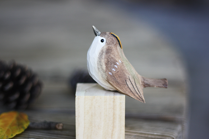 Tượng Chim Gỗ Little Fat Birds