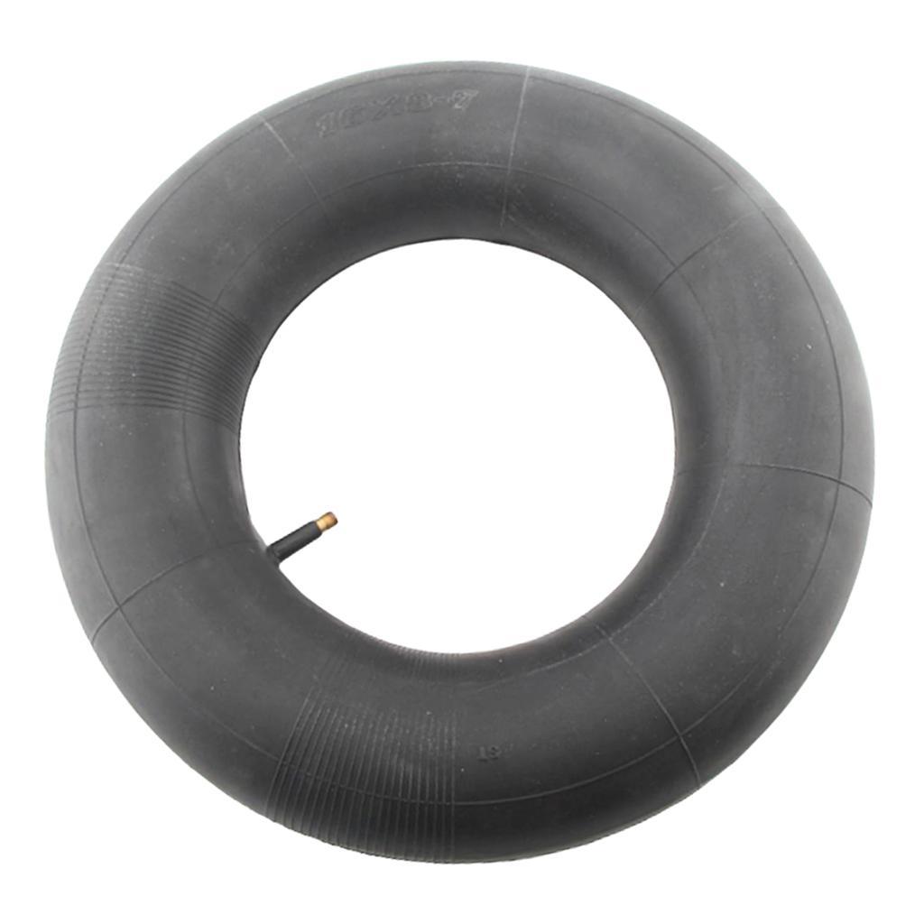 2pcs 3.50"X8" 3.50-8 3.5-8 3.50/8 BLACK RUBBER TYRE INNER TUBE BENT VALVE STEM